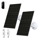 VUEBEE 7W Solar Panel for Arlo Essential 2K (2nd Gen), Essential XL & Spotlight Cameras, USB-C Solar Charger for 5V Battery Came