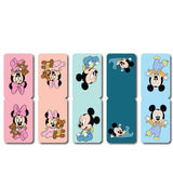 woopme Set of 5 Magnetic Kids Comic Play Bookmark for Book Lovers Readers Students Gift Magnetic Page Clips Folding