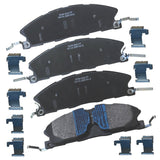 Bendix Premium SBM1611A Semi-Metallic Front Brake Pads for Select Models Ford Police Interceptor Sedan, Utility, Special Service