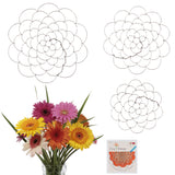 Easy Arranger 3 Pack Wire Flower Arranging Tool Flower Frog, Reusable, Bendable Flower Grid