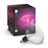 Philips Hue Lightguide Ellipse Smart LED Bulb - Handblown Glass - Color Changing Light - Compatible with Amazon Alexa, Apple Hom