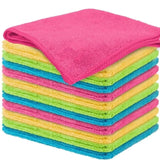 Karn Tools Microfiber Cleaning Cloths | Ultra Absorbent | Lint Free | Streak Free | NonAbrasive | Reusable and Washable | 12inch x