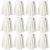 Yoande 12 Pcs Disposable Mop Head Replacement 1.25'' Universal Headband