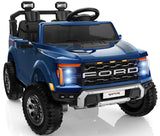 First Ride On Licensed Ford F-150 Raptor 2 Seater Ride on Car for Kids, 24 Volt Ride on Toys for Boys w/Remote Control, Kids Ele