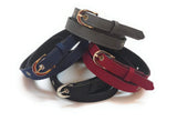 Generic WomenS Denim Material Jeans Belts 4Pcs Black Blue Grey Maroon