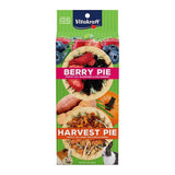 Vitakraft Berry Pie and Harvest Pie Small Animal Treat 8 Pack