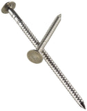 Simpson Strong Tie S810ARN1 8D Roofing Tile and Slating Nails 2-1/2-Inch and 10-Gauge, Ring Shank 304 Stainless Steel, 1-Pound,