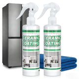 TOMBARINGR Stainless Steel Coating, 512ML Ceramic Coating for Stainless Steel, Anti Fingerprint Spray, Cerami Coat for Appliance