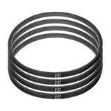 uxcell 4pcs A27 or 4L290 Classic Wrapped Rubber V-Belt, 27(686mm) Inside Circumference, A Profile V Belt