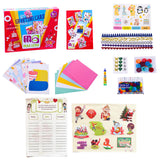 Maalona | DIY Greeting Card Making kit |10 Cards Includes Envelopes, Stickers for Indian Festivals