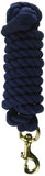 PARTRADE 248120U013 Cotton Horse Lead, 3/4 by 10', Navy