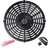 5QT Round Air Fryer Grill Crisper Plate Tray for PowerXL Gowise USA Air Fryers, 8.74IN Upgraded Doublelayer Coating Air Fryer G