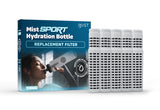 Mist Sports Squeeze Water Bottle Replacement Filter, Replacement Filter Lasts 32 Gallons (2 Months) for Contaminant Free and Pur