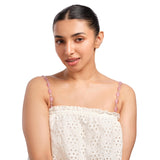Yuvanta Beaded Bra Straps For Women | Summer Collection Fancy Detachable Shoulder Straps For Bra, Tops, Saree Blouses & Dresses