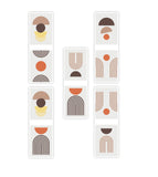 woopme Set of 5 Line Stripe Pattern Magnetic Bookmark for Book Lovers Readers Students Gift Magnetic Page Clips Folding