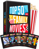 Premium Family Movie Night Scratch Off Cards - Gifts For Families - Kids Movie Game For Movie Lovers, Family Date Night, Sleepov