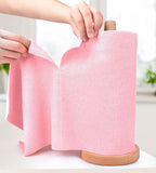 JAYMUKESH & CO. Dish Cloths for Washing Dishes Reusable Microfiber Cleaning Cloth Roll Super Absorbent Kitchen Towels Quick Dry
