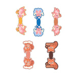 woopme 5 PCs Cute Cat Magnetic Bookmark for Students Kids Book Lovers Readers Gift Magnetic Page Clips Folding