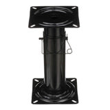 Attwood 91320-ADJ Swivl-Eze Adjustable Pedestal, Height Adjustable 11 -17 Inches, for Boat Seat, Black Powder Coated