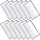 Mimorou 12 Pcs Baking Sheet Stainless Steel Cookie Small Metal Sheet Pans Professional Rectangle Oven Trays Kitchen Baking Cooki