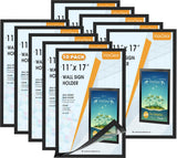 MaxGear 10 Pack Magnetic Sign Holder 11 x 17 with Magnetic Border