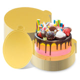50 Pcs Mini Cake Boards 4 Inch Cake Boards Mousse Cupcake Base(4 Inch)