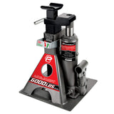 Powerbuilt 3 Ton, Bottle Jack and Jack Stands in One, 6000 Pound Capacity, All-in-One Car Lift, Heavy Duty Vehicle Unijack, Wide