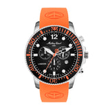 Mathey-Tissot Swiss Made Lagoon Chronograph Quartz Black Dial Men'S Watch - H123Chalo