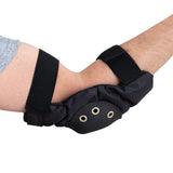 Allegro7104 Elbow Pads, Hard, Nylon, Foam, Univ, PR, One size,Black