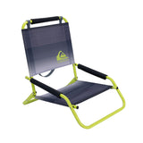 QUIKSILVER Low Beach Chair - Lightweight Folding Chair - Portable and Durable Chairs for Beach, Patio, Camping Chair, or Sportin