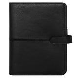 FranklinCovey Anna Leather Snap Binder (Classic, Onyx)