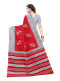 Satrani Womens Art Silk Saree (1790St474_Red)