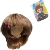 17cm Doll Wig Accessory- Hairpiece Compatible with 22-24cm Collectible Figures,Blind Box Figure Accessories for Display & Party