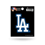 Rico Industries SRT5601 MLB Los Angeles Dodgers Short Sport Decal,White,3.5 x 4.5