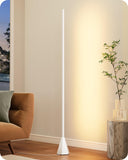 EDISHINE New Gesture Control Floor Lamp, LED Dimmable Motion Corner Light, 2700K-6500K Eye Caring Standing Lamps with Remote Con