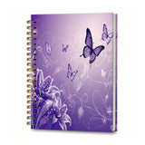 JYYDADIXX Spiral Journal Notebook, Cute Hardcover Lined Notebook for Work & Note Taking, Funny College Ruled A5 Notebooks 60 Pag