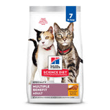 Hill's Science Diet Multi-Benefit, Adult 1-6, Multiple Benefit, Dry Cat Food, Chicken Recipe, 7 lb Bag