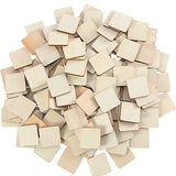 Unfinished Wood Pieces Blank Wood Squares Round Corner Wooden Cutouts for DIY Supplies, Craft, Decoration, Laser Engraving Carvi