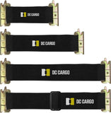 DC Cargo Mall E Track Straps - 4 Pack - Adjustable and Standard Heavy-Duty Tie-Down Straps 12- 22, Compatible with Enclosed Trai