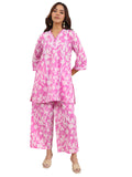 Libas Women'S Cotton Co-Ords (400434_Pink_M)