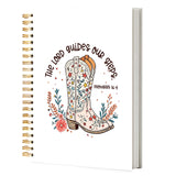 NATSUNO Western Christian Spiral Notebook Journal 5.5x8.3in