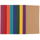BESARME 16 Pcs A5 Lined Composition Notebook Bulk, 8.3x 5.5
