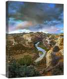 Winding Yampa River, Dinosaur National Monument, Colorado-Canvas Art-18X24