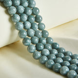 60pcs 6mm Natural Burmese Jade Beads Gemstone Beads Round Loose Beads for Jewelry Making