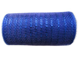6 inch x 30 feet(10 Yards)-YYCRAFT Metallic Poly Mesh Ribbon(Royal)