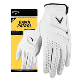 Callaway Golf Dawn Patrol Glove (Worn On Left Hand, White 2024, Large, Cadet (Short Fingers))