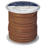 Realeather Crafts Deerskin Lace, Saddle Tan 1/8 x 50