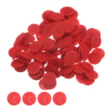 HARFINGTON 600pcs Round Felt Circles, 10mm 3/8 Pre Cut Felt Craft Pads Non-Woven Mini Felt Fabric Circles for DIY Sewing Handcra