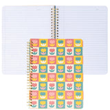 ban.do Small Floral Spiral Notebook, Tulips