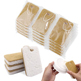 Natural Sponge, Sponges Individually Wrapped (Pack of 20 Yellow)
